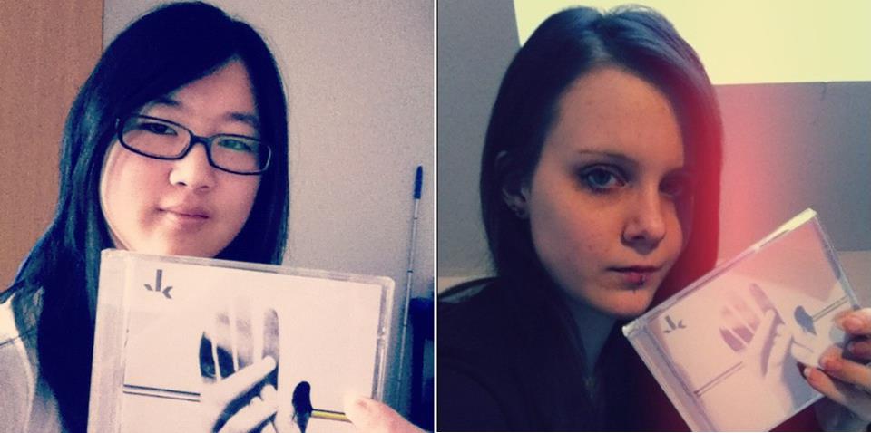 Lisa & Laura mit dem WHWY-Album Lisa & Laura mit dem WHWY-Album
